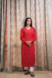 pure viscose Georgette long top
