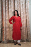 pure viscose Georgette long top