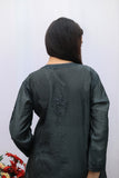 Chanderi silk long top