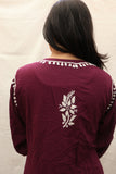 Rayon cotton plazo Set